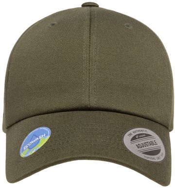 Yupoong Adult Unisex 6-panel Unstructured Low-Profile Classic Ecowash Dad Cap